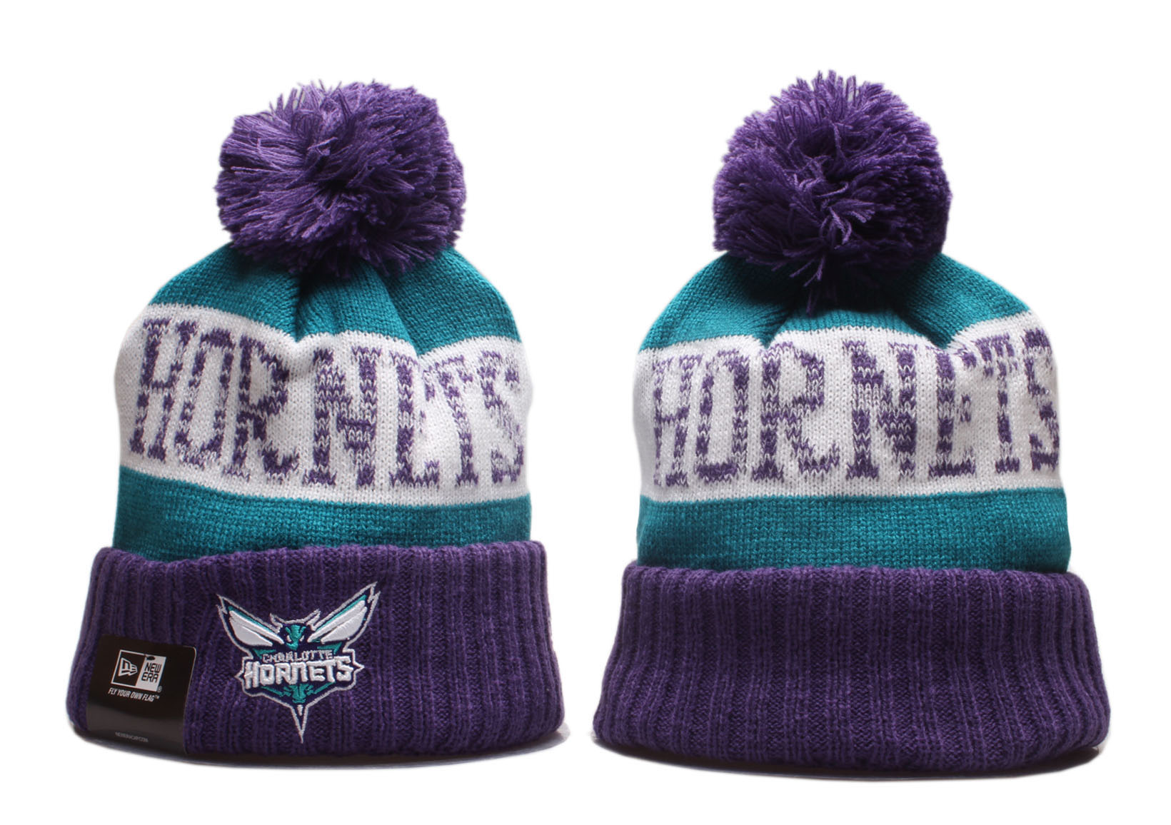 2020 NBA Charlotte Hornets Beanies-0